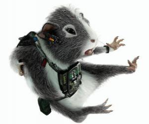 puzzel De huiscavia Agent Juarez, de martial arts expert van het team G-Force