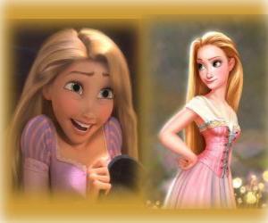 puzzel De mooie prinses Raponsje