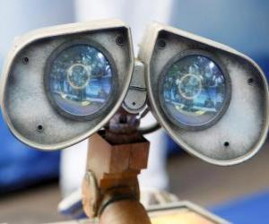 puzzel De ogen van Wall-e