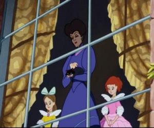 puzzel De stiefmoeder en stiefzusters van Assepoester: Lady Tremaine en haar dochters Drizella en Anastasia