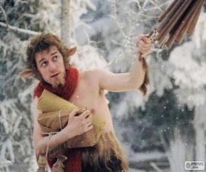 puzzel Faun Tumnus in het begin is in dienst van de Witte Heks, maar omdat ze houden van wat verraadt met Lucia.