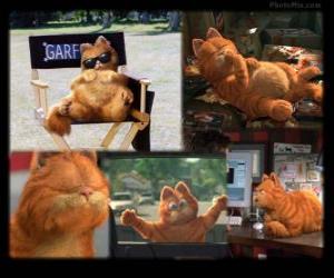 puzzel Garfield in meerdere beelden