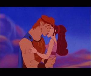 puzzel Hercules en Meg in de liefde