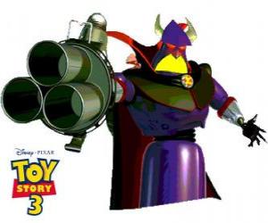 puzzel Keizer Zurg is de grote vijand van Buzz Lightyear