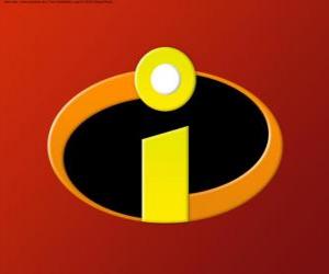 puzzel Logo van The Incredibles