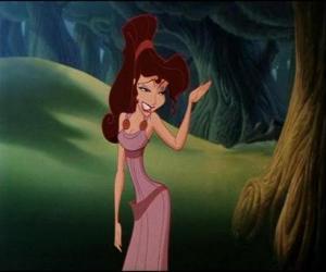 puzzel Megara of Meg, een jonkvrouw in nood, die liefde voor Hercules
