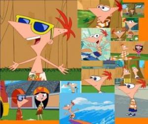 puzzel Phineas op meerdere afbeeldingen