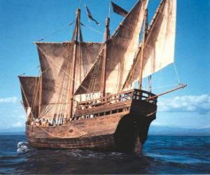 puzzel Piratenschip