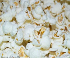 puzzel Popcorn, maïs benut