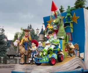 puzzel Praalwagen Toy Story - Disneyland Parijs -