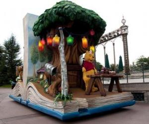 puzzel Praalwagen Winnie de Poeh - Disneyland Parijs -