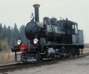 puzzel Stoomlocomotief