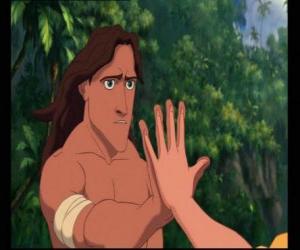 puzzel Tarzan en Jane wordt ontslagen voor dit en zijn vader terug naar Engeland