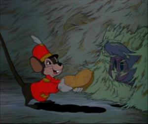 puzzel Timothy de muis da feed om Dumbo