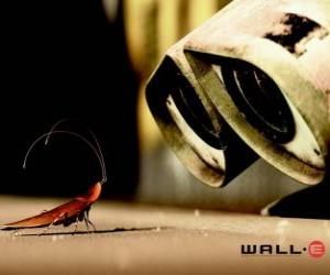 puzzel Wall-e nauw kijken naar een klein insect