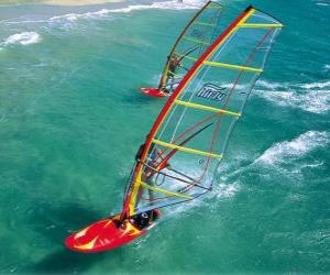 puzzel Windsurfen