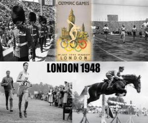 puzzel 1948 Londen Olympische spelen