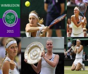 puzzel 2011 Wimbledon Champion Petra Kvitova