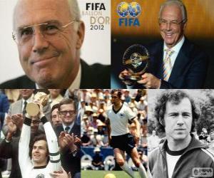 puzzel 2012 FIFA presidentiële Award voor Franz Beckenbauer