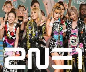 puzzel 2NE1, Zuid-Koreaanse vrouwelijke groep