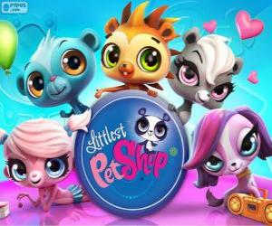 puzzel 5 Huisdieren van Littlest PetShop