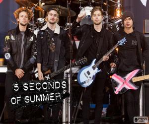 puzzel 5 seconds of Summer, 5SOS