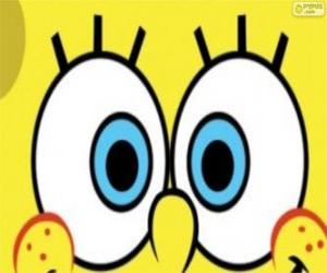 puzzel De ogen van SpongeBob