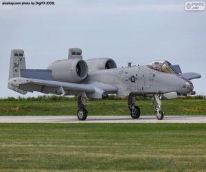 puzzel A-10A Thunderbolt II