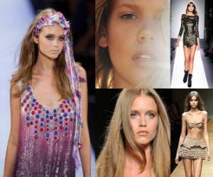 puzzel Abbey Lee is een Australisch fotomodel