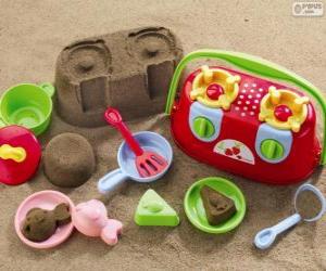 puzzel Accessoires voor het spelen op het strand