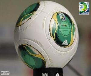 puzzel Adidas Cafusa, officiële bal van de FIFA Confederations Cup 2013