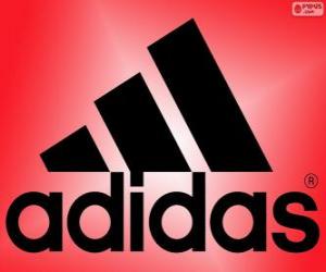 puzzel Adidas logo