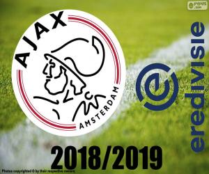 puzzel AFC Ajax, kampioen 2018-2019