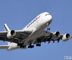 puzzel Air France is de Franse nationale luchtvaartmaatschappij