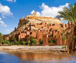 puzzel AIT Ben Haddou, Marokko