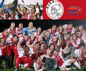 puzzel Ajax Amsterdam, Kampioen Eredivisie 2011-2012, Nederlandse Football League