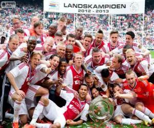 puzzel Ajax Amsterdam, Kampioen Eredivisie 2012-2013, Nederlandse voetbalcompetitie