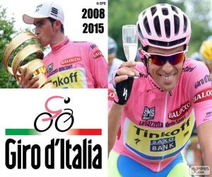 puzzel Alberto Contador, Giro 2015