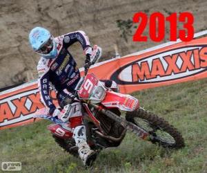 puzzel Alex Salvini wereldkampioen van enduro 2013