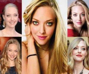 puzzel Amanda Seyfried is het best bekend voor zijn personage in de film Mamma Mia!, Als Sophie Sheridan.