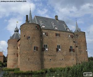 puzzel Ammersoyen Castle, Nederland