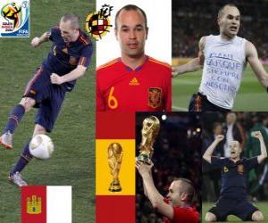 puzzel Andres Iniesta (Sweet Iniesta) Spaanse nationale elftal Middenvelder