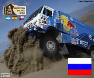 puzzel Andrey Karginov, Dakar 2014