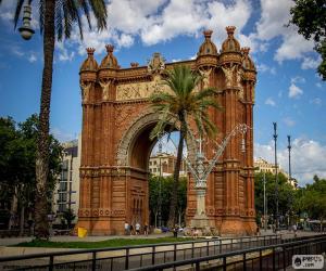 puzzel Arc de Triomf, Barcelona