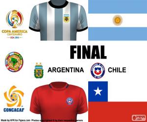 puzzel ARG-CHI Finale Copa America 2016