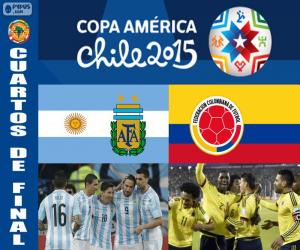 puzzel ARG - COL, Copa America 2015