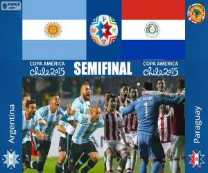 puzzel ARG - PAR, Copa America 2015