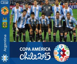 puzzel Argentinië Copa America 2015