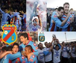 puzzel Arsenal Football Club, Clausura kampioen 2012, Argentinië