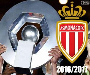 puzzel AS Monaco kampioen 2016-2017